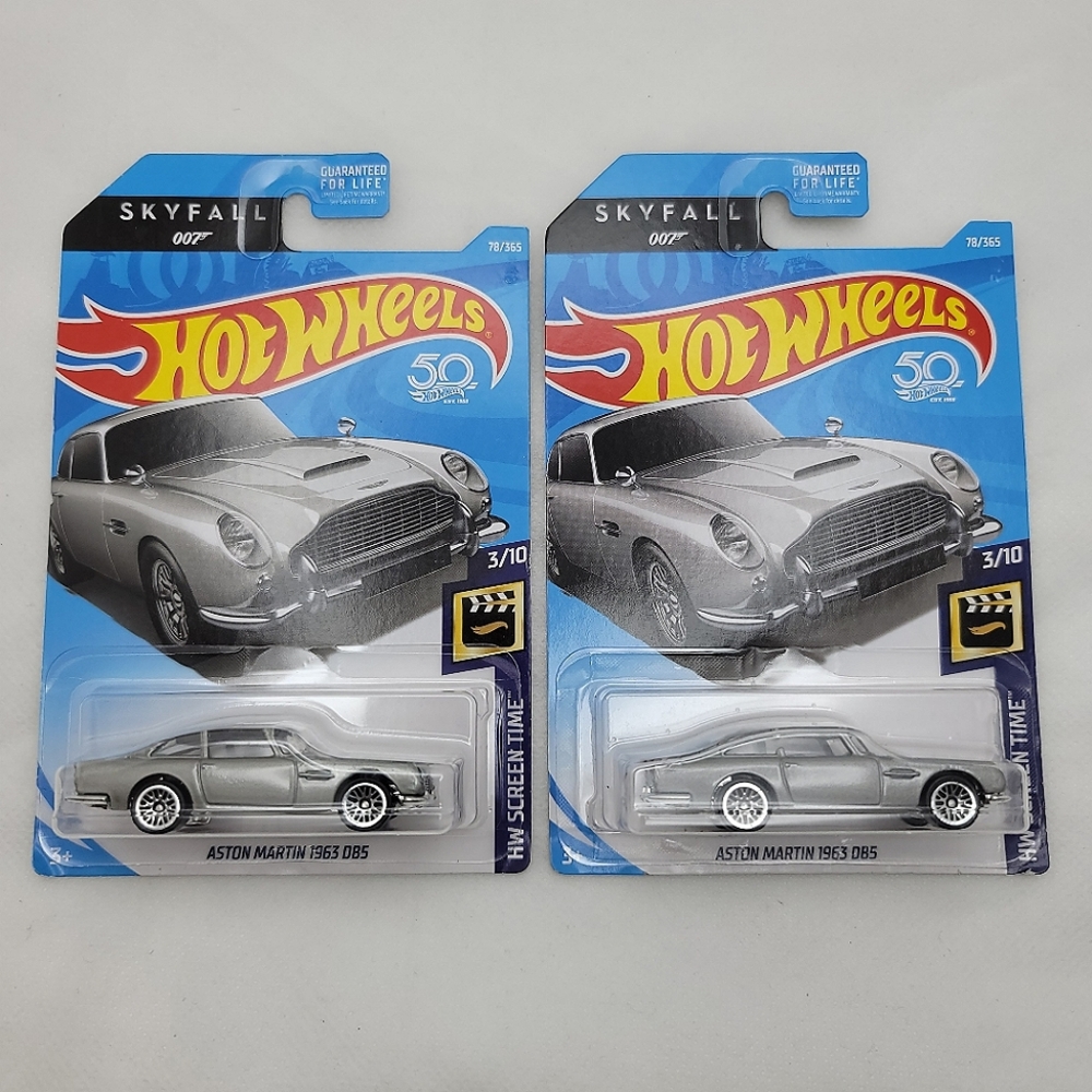 Hot Wheels 50th Anniversary 007 Skyfall Aston Martin 1963 DB5